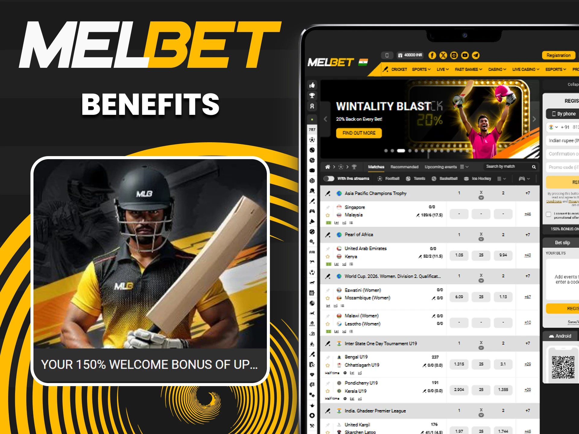 Indian users prefer MelBet for local payment options, Hindi support, live dealer games, and mobile convenience.