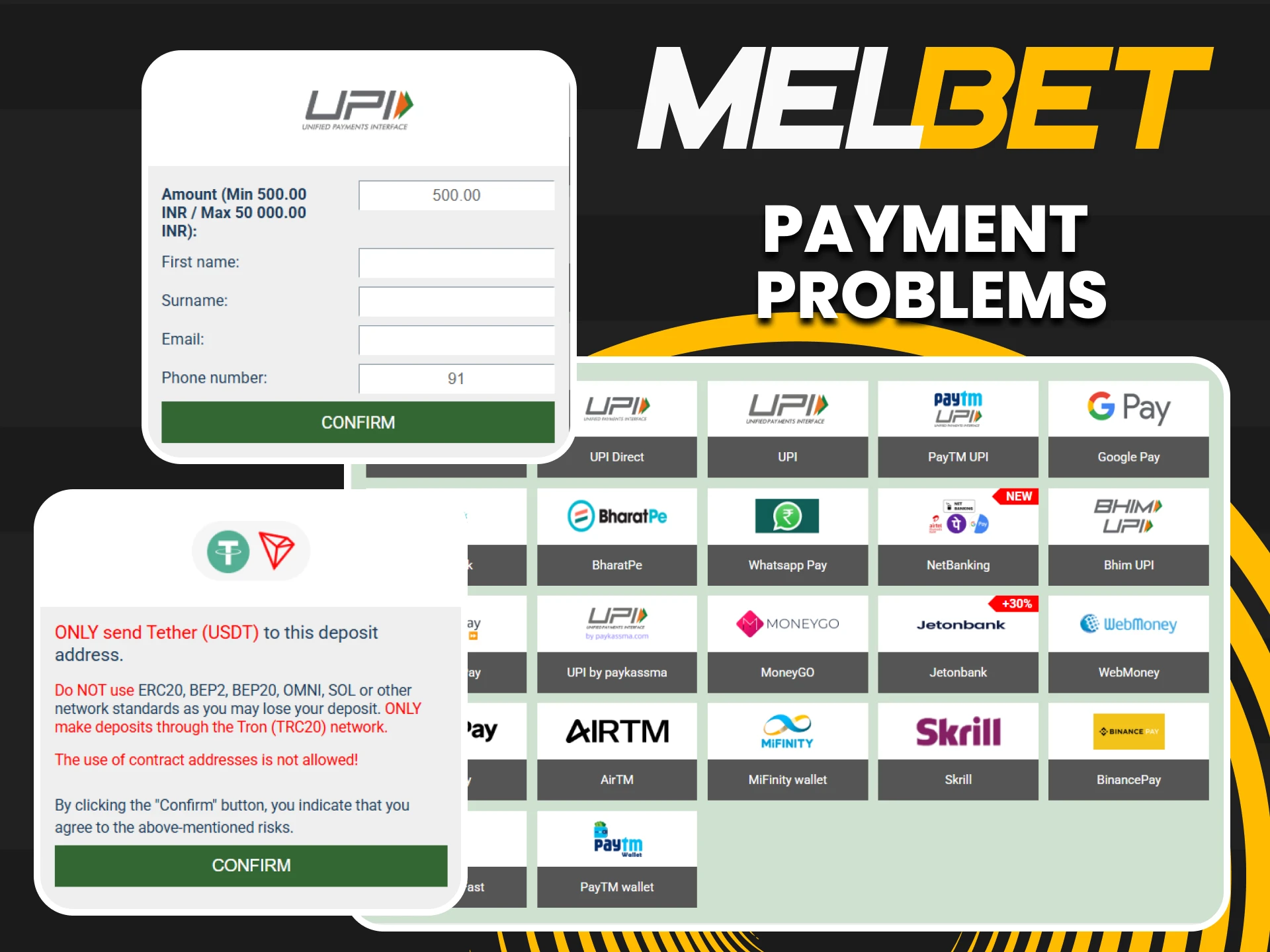 Explore possible problems with withdrawal of funds to Melbet.
