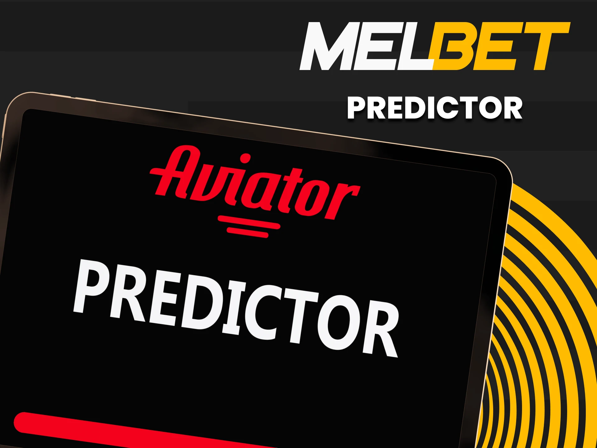 We will tell you about Predictors for the game Aviator from Melbet.