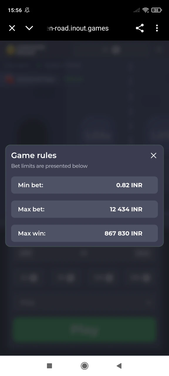 There are rules in the Chicken Road game from Melbet.